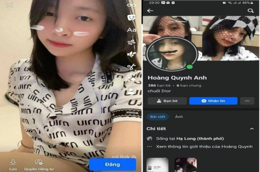 Chịch mạnh em Hoàng Quỳnh Anh kêu la