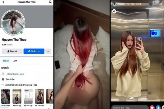 Nguyễn Thu Thảo mê đắm với cu siêu to